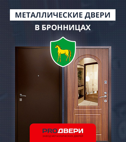Металические двери в Бронницах